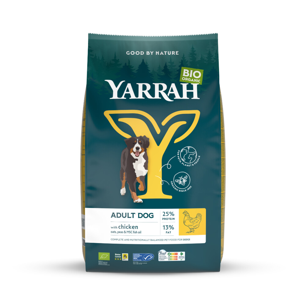 Verpakking Yarrah Biologische Brokken Kip